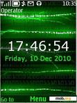 Download mobile theme Green Computer