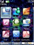 Download mobile theme 3d Abstract Menu