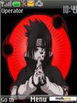 Download mobile theme Sasuke Animated