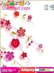 Download mobile theme flowers sweet