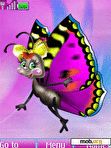 Download mobile theme Butterfly animation