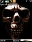 Download mobile theme Scary Skull 2