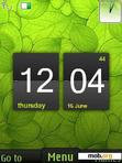 Download mobile theme Green theme