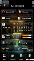 Download mobile theme OrangeTsunami Home Screen