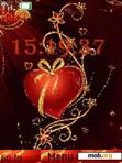 Download mobile theme Heart Clock