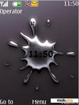 Download mobile theme Splash clock