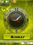 Download mobile theme HTC clock