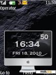 Download mobile theme Rock clock