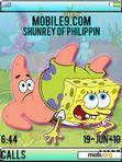 Download mobile theme Sponge Bob