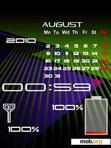 Download mobile theme Calender_Battery_Clock_Flash
