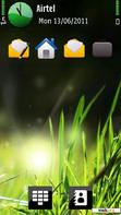 Download mobile theme green grass