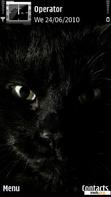 Download mobile theme Absolutely Black Cat