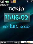 Download mobile theme Nokia Clock