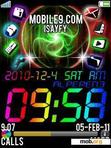 Download mobile theme Neon_Color_Menu_Animated