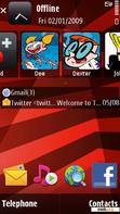 Download mobile theme Stripes Red