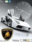 Скачать тему Lamborghini Clock