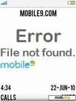 Download mobile theme Error