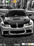 Download mobile theme Black Bmw