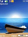 Download mobile theme Lonely Boat