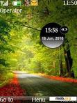 Download mobile theme Nature Clock