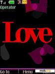 Download mobile theme love animated