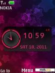 Скачать тему Bokeh Dual Clock