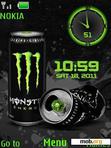 Download mobile theme Monster Dual Clock