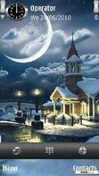 Download mobile theme Fantasy Snow Village