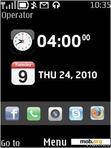 Download mobile theme I phone clock