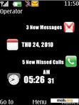 Download mobile theme I phone indicators