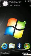 Download mobile theme The Black Windows 7