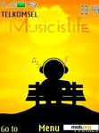 Скачать тему Music is Life