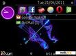 Download mobile theme Sagittarius Neon