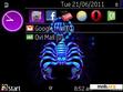 Download mobile theme Scorpion Neon
