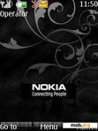 Download mobile theme Black Nokia With Tone