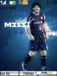 Download mobile theme Messi