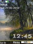 Скачать тему rain clock 12pict ure