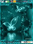 Download mobile theme Blue_Butterfly