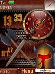 Скачать тему Armor Clock With New Icons