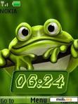 Скачать тему Frog Clock