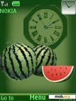 Скачать тему Watermelon With Icons