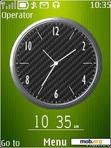 Download mobile theme green clock