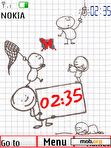 Download mobile theme clock funny anim