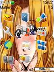 Download mobile theme girl