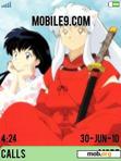 Download mobile theme INUYASHA AND KAGOME