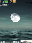 Download mobile theme SWF Night sea anim