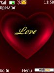 Download mobile theme RED LOVE