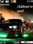 Download mobile theme Addicted To Speed By ACAPELLA