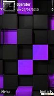 Download mobile theme Absolutely Purple Cubes