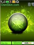 Download mobile theme green round